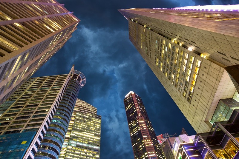 Singapore skyscrapers