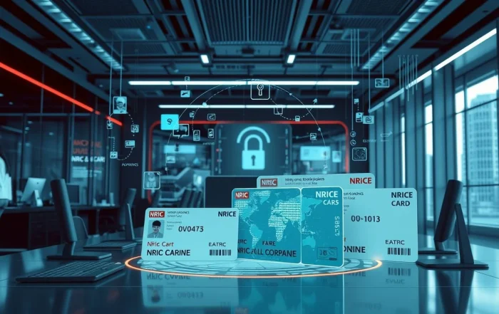 Cybersecurity workstation used during a PDPA data breach compliance audit.